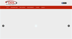 Desktop Screenshot of dfk-racing.be