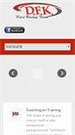 Mobile Screenshot of dfk-racing.be